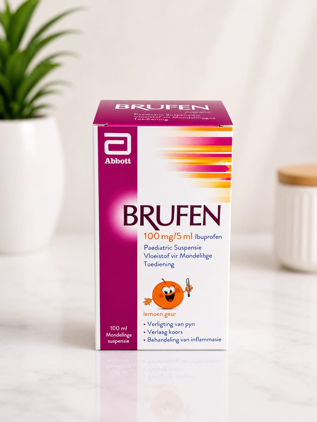 BRUFEN PAEDIATRIC SUSP 100ML